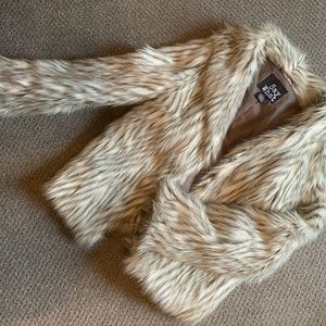 Furry coat